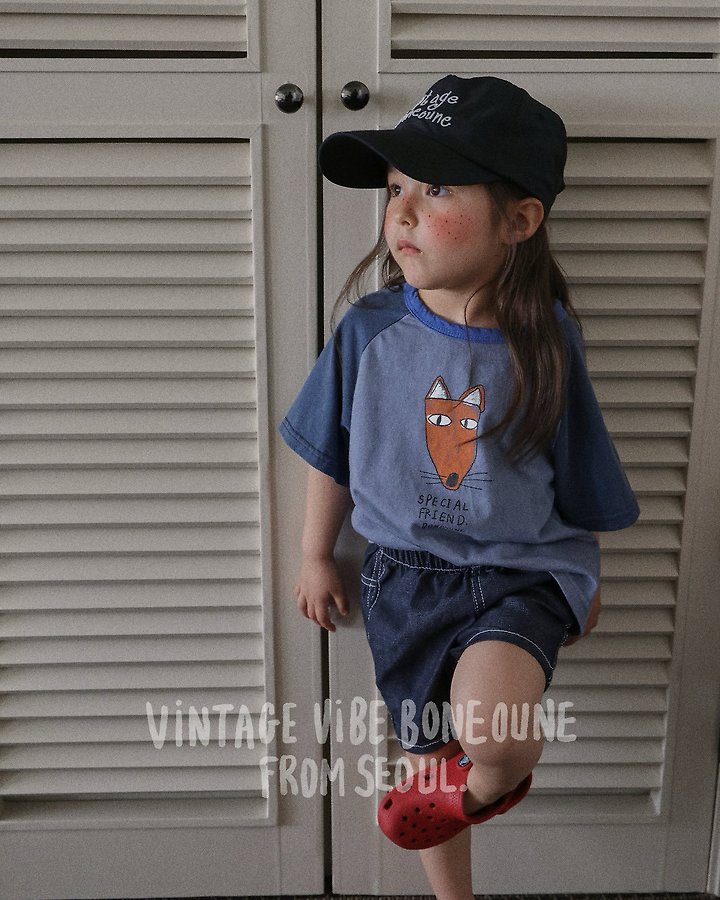 Boneoune - Korean Children Fashion - #Kfashion4kids - Fox Raglan Tee - 7