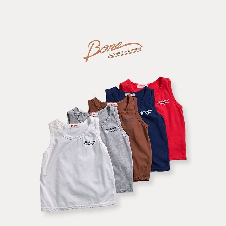 Boneoune - Korean Children Fashion - #childofig - Cooling Sleeveless Tee