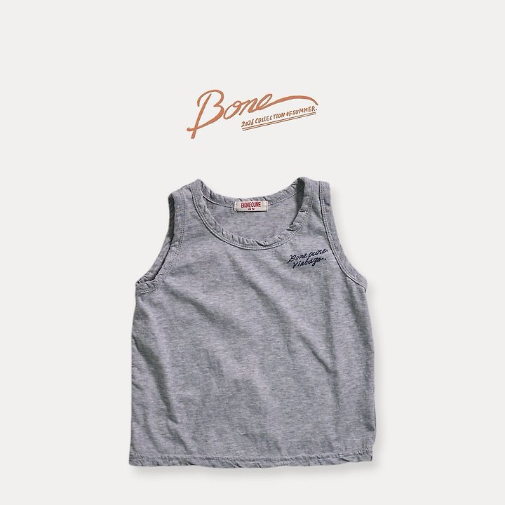 Boneoune - Korean Children Fashion - #childofig - Cooling Sleeveless Tee - 2