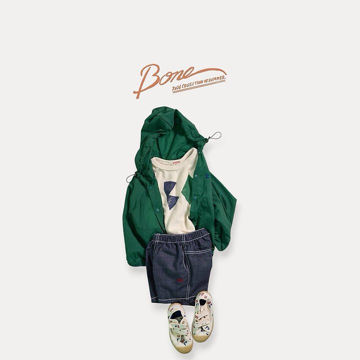 Boneoune - Korean Children Fashion - #stylishchildhood - Stitch Non-Fade Denim Shorts - 4