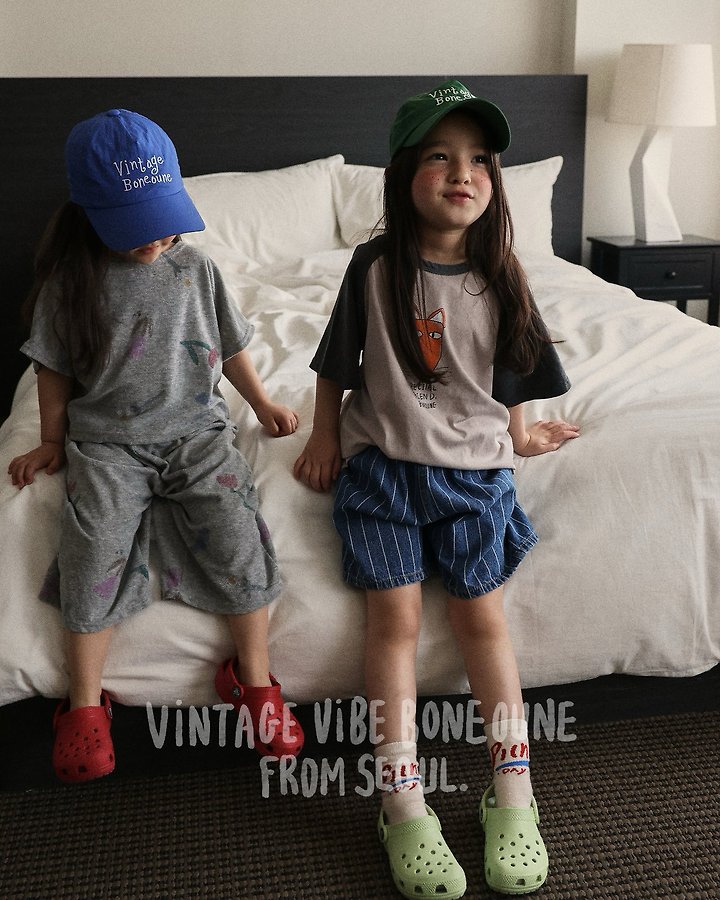 Boneoune - Korean Children Fashion - #childofig - Fox Raglan Tee - 12