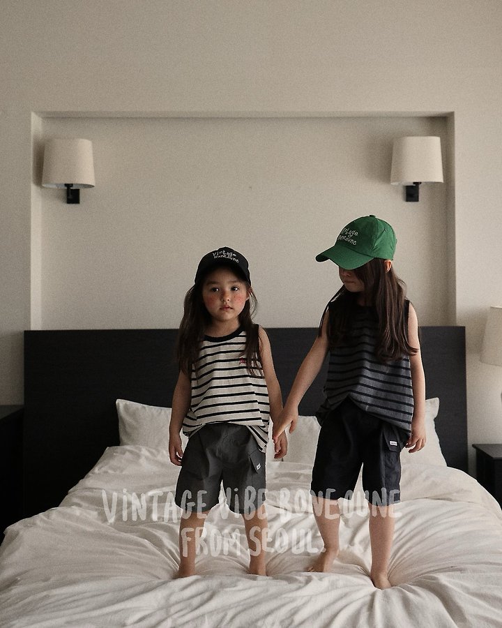 Boneoune - Korean Children Fashion - #childofig - Light Cargo Shorts - 10