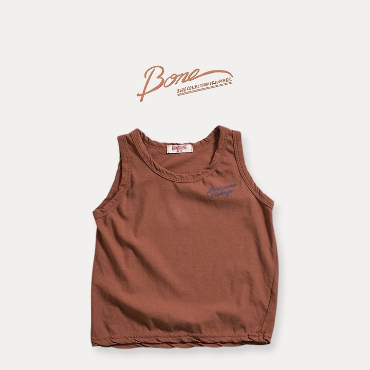 Boneoune - Korean Children Fashion - #childrensboutique - Cooling Sleeveless Tee - 3