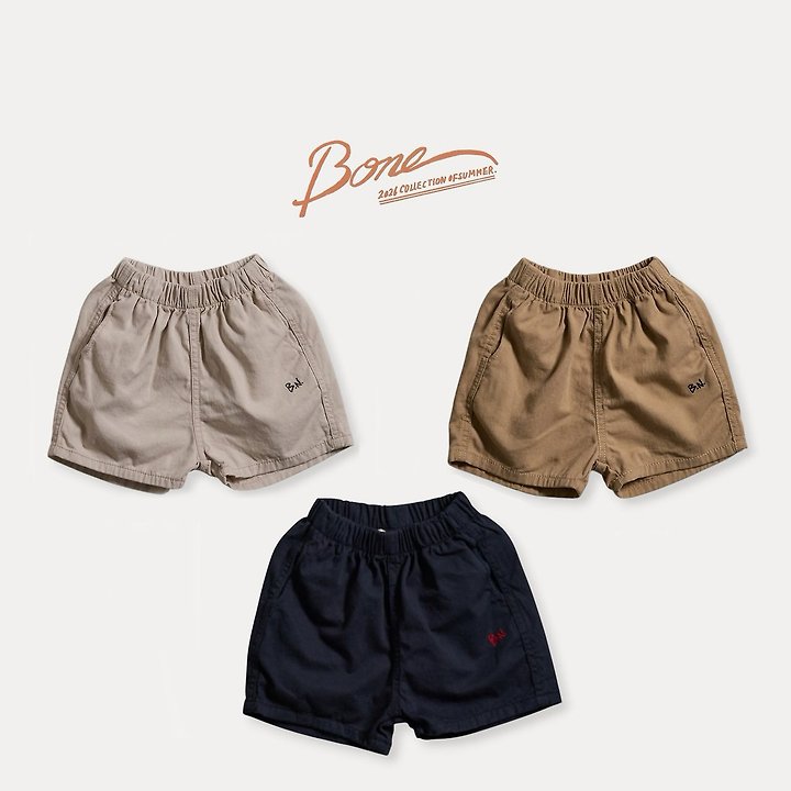 Boneoune - Korean Children Fashion - #childrensboutique - Tami Cotton Shorts