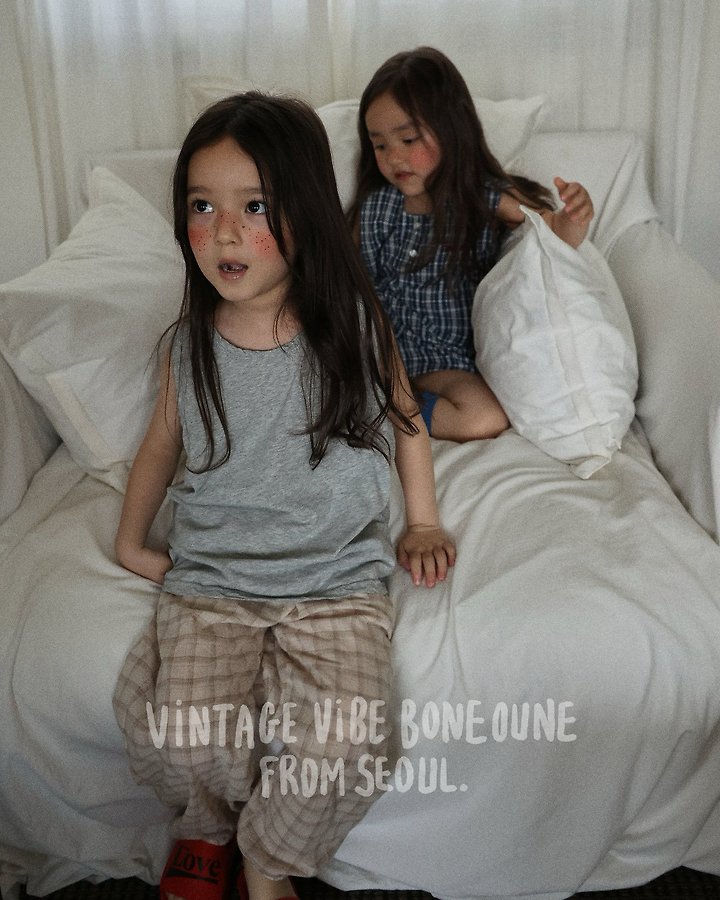 Boneoune - Korean Children Fashion - #childrensboutique - Charlie Check Shirt - 9