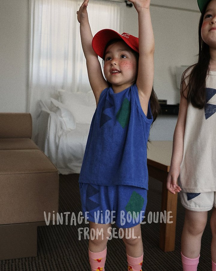 Boneoune - Korean Children Fashion - #designkidswear - BO Terry Shorts - 11