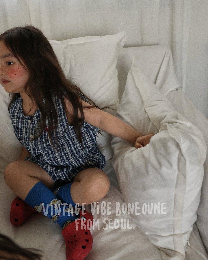 Boneoune - Korean Children Fashion - #designkidswear - Charlie Check Shirt - 10