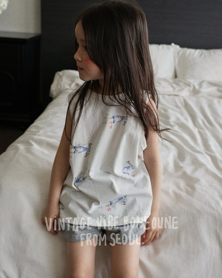 Boneoune - Korean Children Fashion - #designkidswear - Rocket Go Shorts - 12
