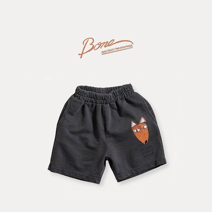 Boneoune - Korean Children Fashion - #discoveringself - Fox Pigment Shorts - 3