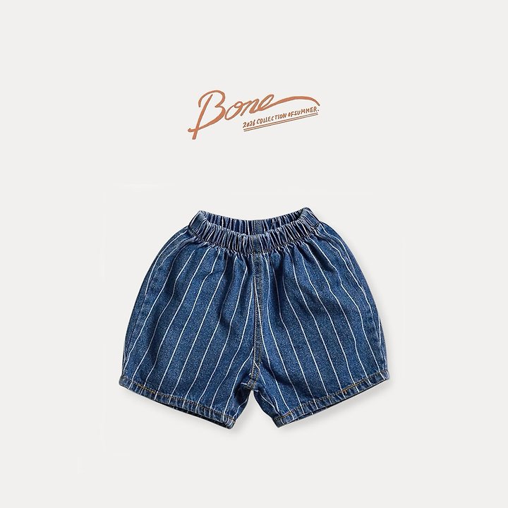 Boneoune - Korean Children Fashion - #discoveringself - Thom Bang Denim Shorts