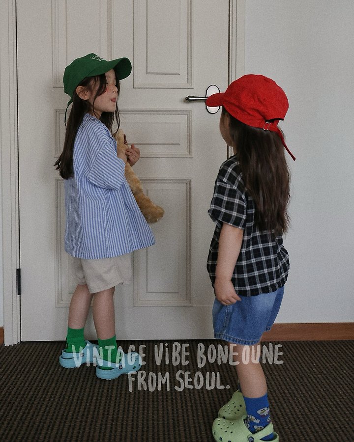 Boneoune - Korean Children Fashion - #discoveringself - Dynamic Denim Shorts - 8