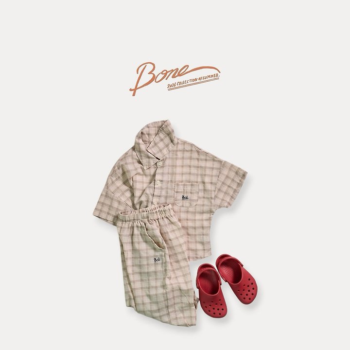Boneoune - Korean Children Fashion - #discoveringself - Retro Check Shirt - 5