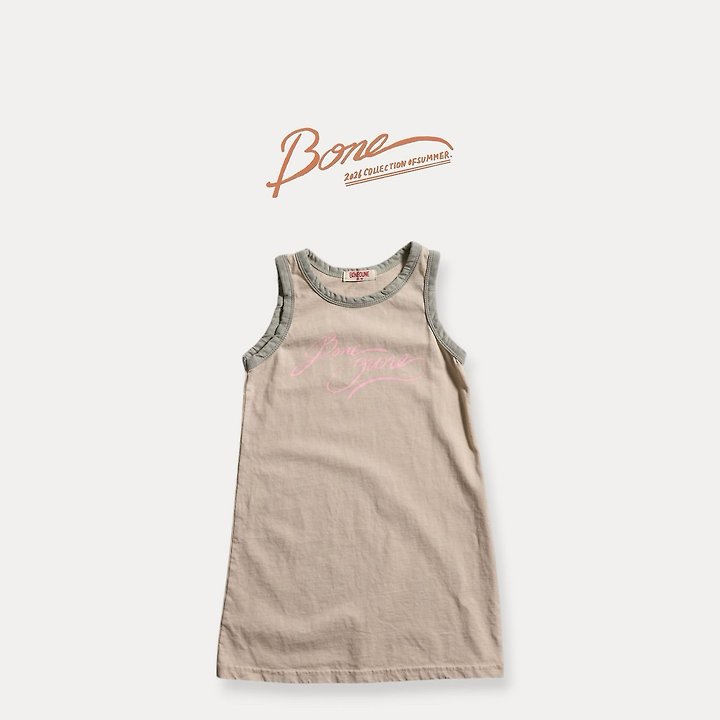 Boneoune - Korean Children Fashion - #discoveringself - Loop Sleeveless One-piece - 3