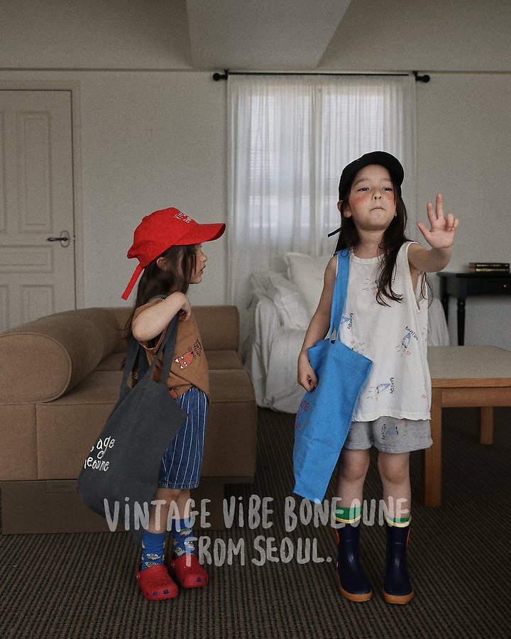 Boneoune - Korean Children Fashion - #fashionkids - Vintage Jumbo Bag - 5