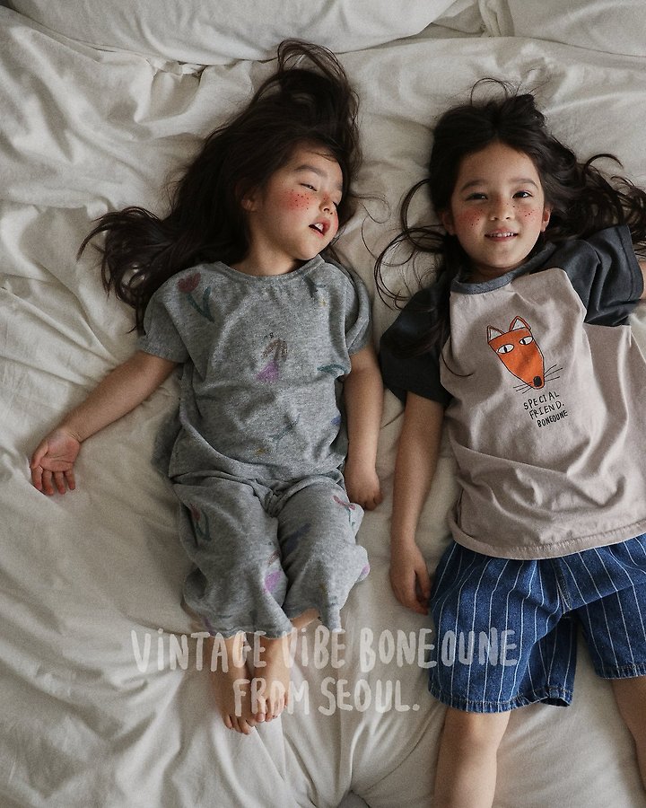 Boneoune - Korean Children Fashion - #fashionkids - Crae Flower Wide Pants - 7