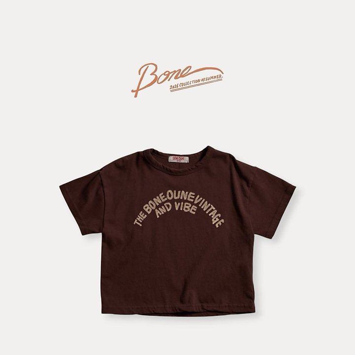 Boneoune - Korean Children Fashion - #fashionkids - Vibe Short Sleeve Tee - 3