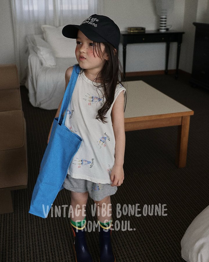 Boneoune - Korean Children Fashion - #kidsshorts - Vintage Jumbo Bag - 6