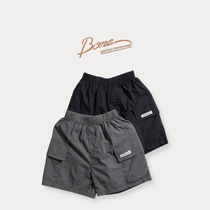 Boneoune - Korean Children Fashion - #kidsshorts - Light Cargo Shorts