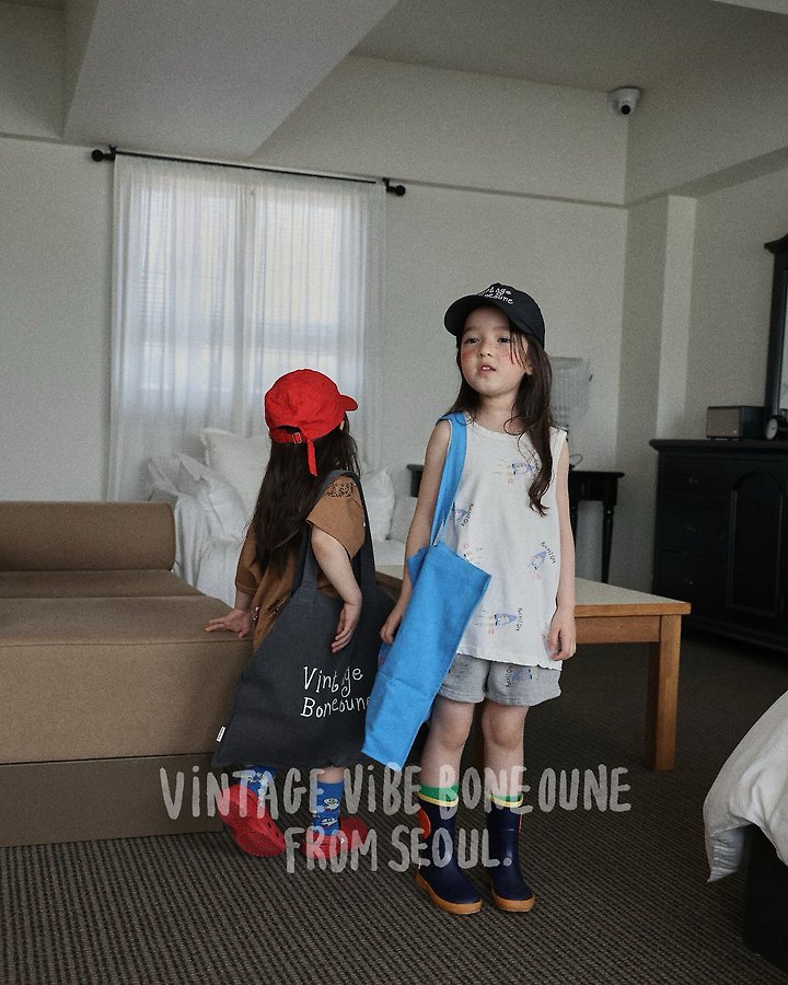 Boneoune - Korean Children Fashion - #kidsstore - Vintage Jumbo Bag - 7