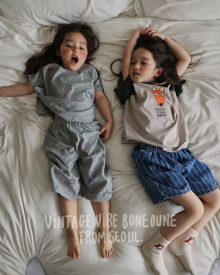 Boneoune - Korean Children Fashion - #kidsstore - Crae Flower Wide Pants - 9