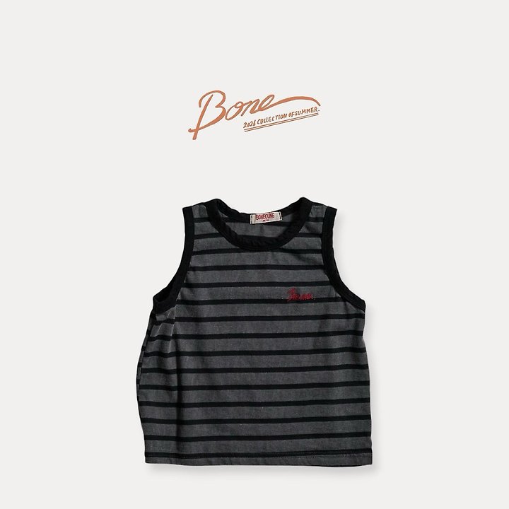 Boneoune - Korean Children Fashion - #kidsstore - Lucifer Sleeveless Tee - 4
