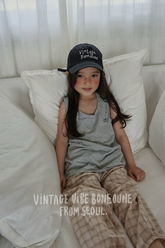 Boneoune - Korean Children Fashion - #kidzfashiontrend - Retro Check Shirt - 9