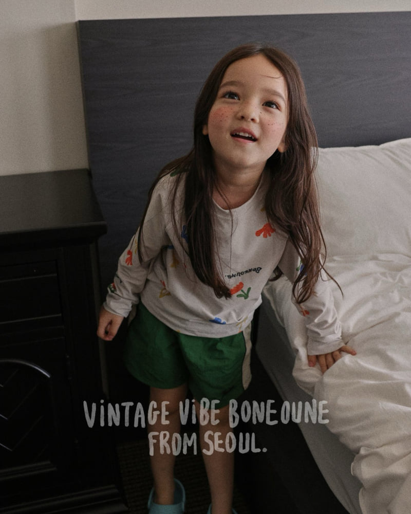 Boneoune - Korean Children Fashion - #littlefashionista - Flare Swim Tee - 5