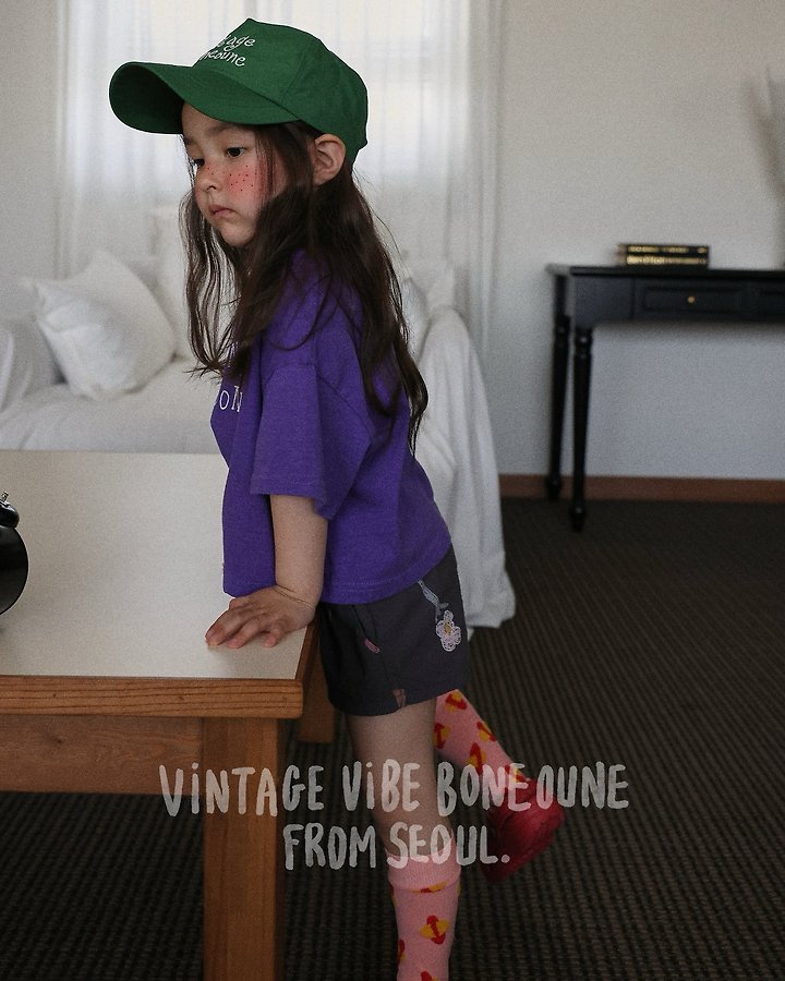Boneoune - Korean Children Fashion - #littlefashionista - Vintage Crop Tee - 12