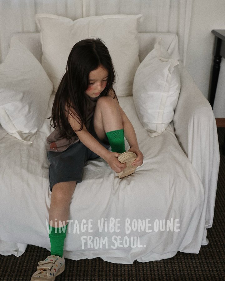Boneoune - Korean Children Fashion - #magicofchildhood - Fox All-Over Print Sleeveless Tee - 9