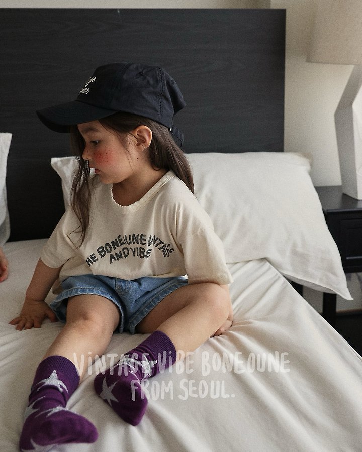 Boneoune - Korean Children Fashion - #magicofchildhood - Vibe Short Sleeve Tee - 9