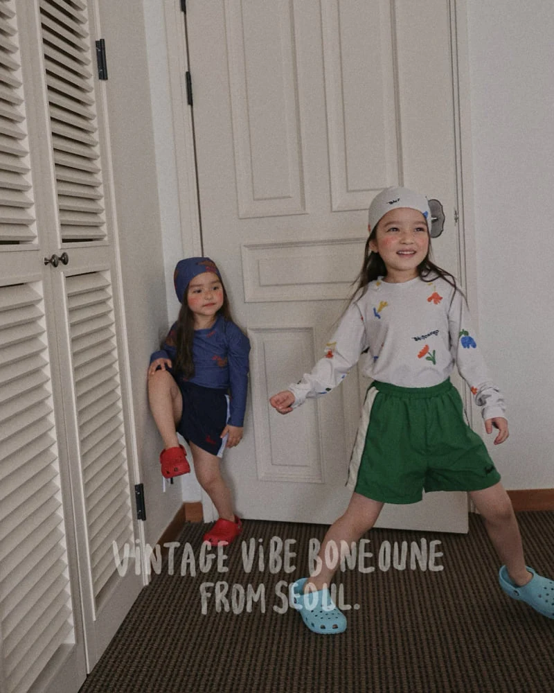Boneoune - Korean Children Fashion - #minifashionista - Flare Swim Tee - 7