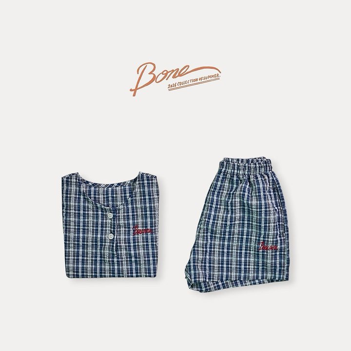 Boneoune - Korean Children Fashion - #minifashionista - Charlie Check Shirt - 3