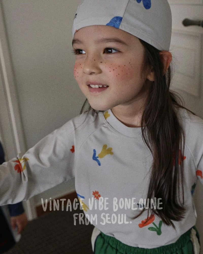 Boneoune - Korean Children Fashion - #prettylittlegirls - Flare Swim Tee - 8