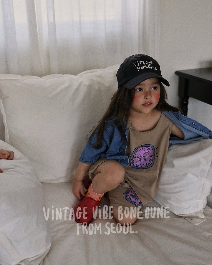 Boneoune - Korean Children Fashion - #prettylittlegirls - Shark Wide Top - 8