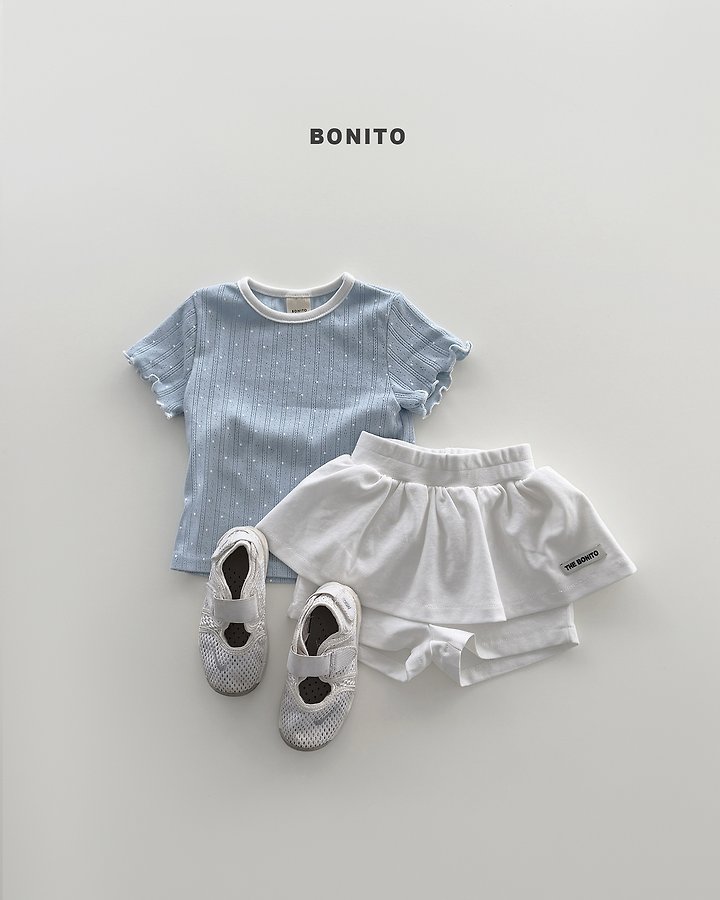 Bonito - Korean Baby Fashion - #babyboutique - Bloom Eyelet Tee - 6