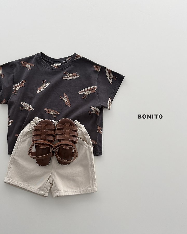 Bonito - Korean Baby Fashion - #babyboutique - Surfing Dog Tee - 9