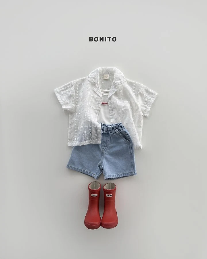 Bonito - Korean Baby Fashion - #babyboutique - Denim Shorts - 8