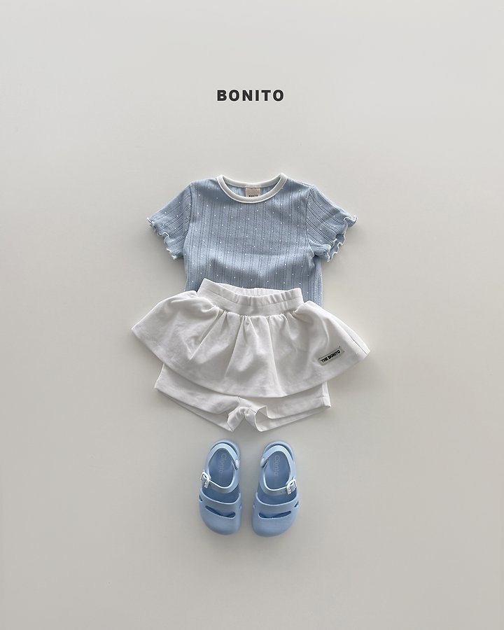 Bonito - Korean Baby Fashion - #babyboutiqueclothing - Bloom Eyelet Tee - 7