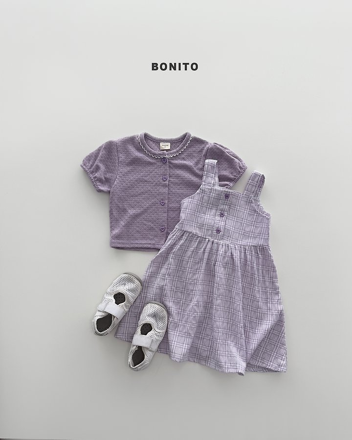 Bonito - Korean Baby Fashion - #babyboutiqueclothing - Picnic Check One-piece - 6