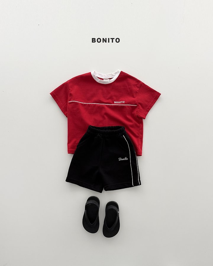 Bonito - Korean Baby Fashion - #babyboutiqueclothing - Panel Line Tee - 7