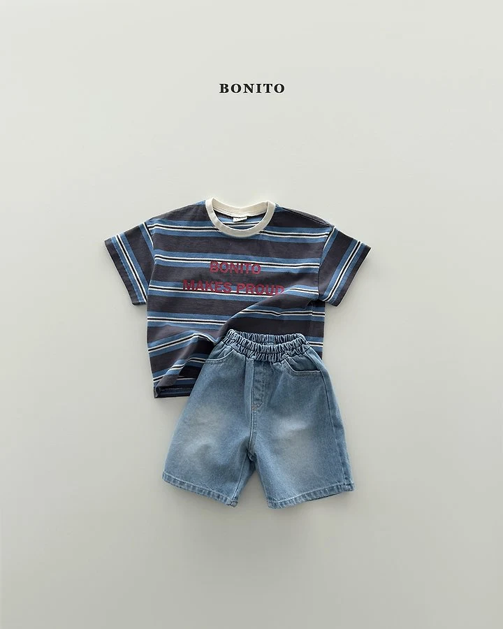 Bonito - Korean Baby Fashion - #babyboutiqueclothing - Proud Stripe Tee - 9