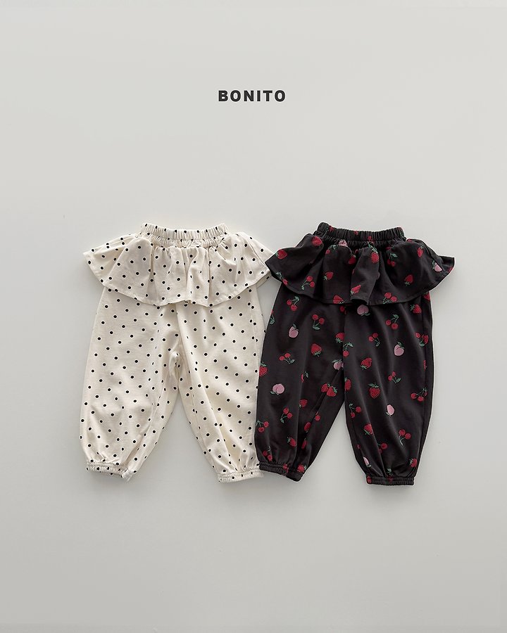 Bonito - Korean Baby Fashion - #babyclothing - Frill Jogger Pants