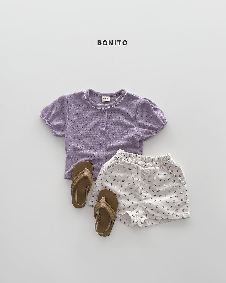Bonito - Korean Baby Fashion - #babyclothing - Ive Short Sleeve Cardigan - 6