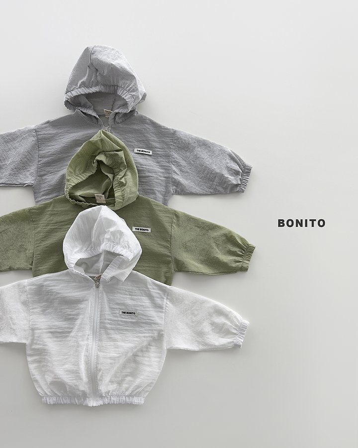 Bonito - Korean Baby Fashion - #babyclothing - New Cooling Wind Zip-Up - 2