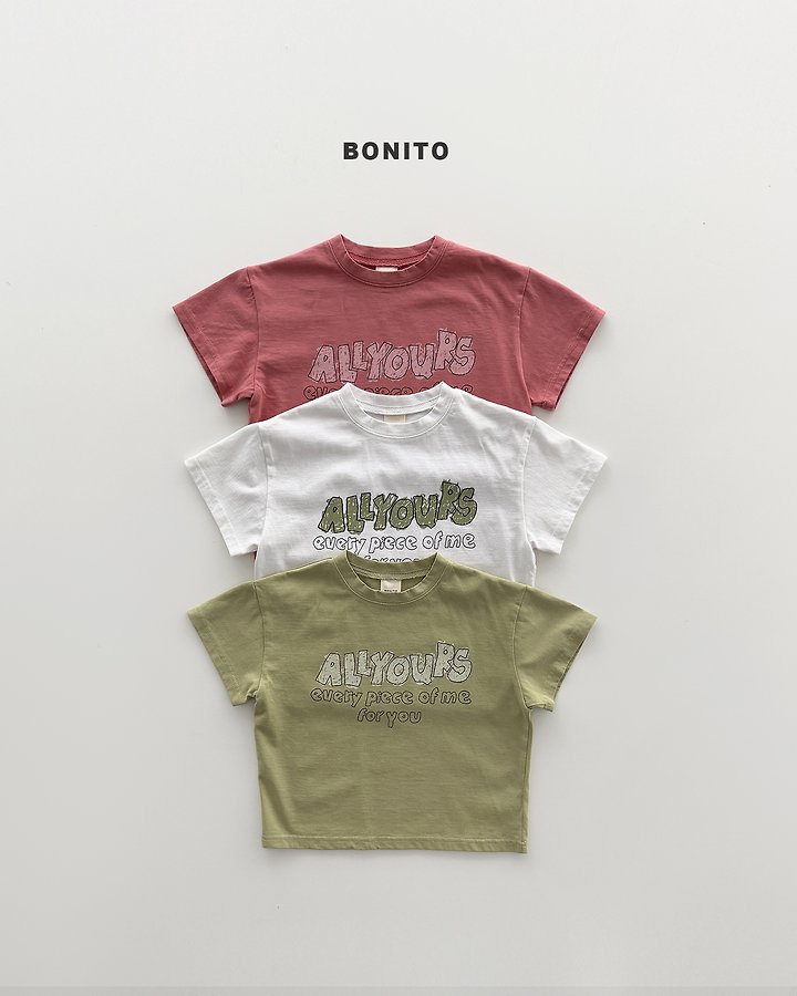 Bonito - Korean Baby Fashion - #babyclothing - Yours Drawing Tee