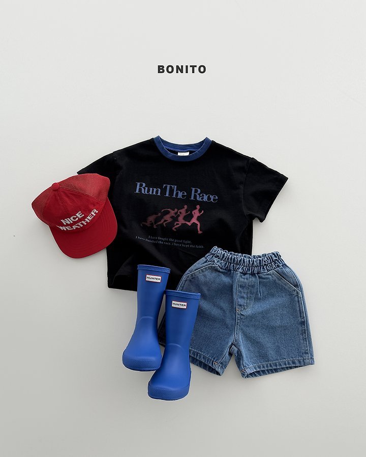 Bonito - Korean Baby Fashion - #babyclothing - Run the Race Tee - 11