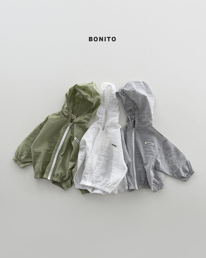 Bonito - Korean Baby Fashion - #babyfashion - New Cooling Wind Zip-Up - 3