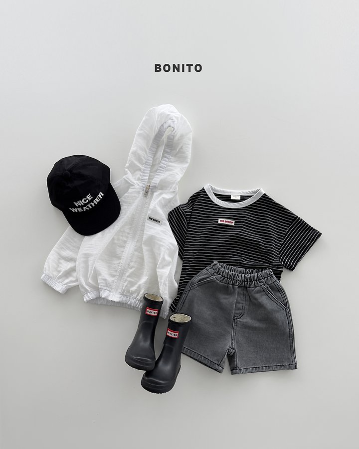 Bonito - Korean Baby Fashion - #babyfashion - Striped Rib Tee (set of 2) - 9