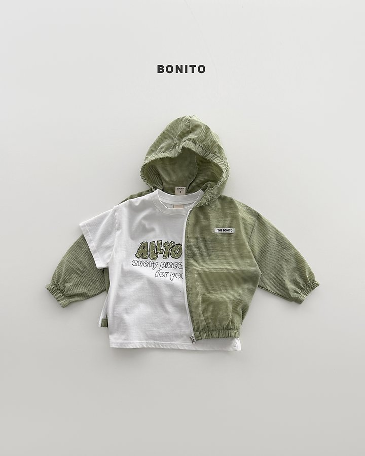 Bonito - Korean Baby Fashion - #babyfashion - New Cooling Wind Zip-Up - 4