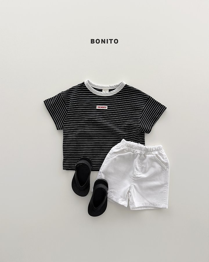 Bonito - Korean Baby Fashion - #babyfever - Striped Rib Tee (set of 2) - 10